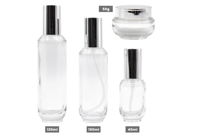 Cosmetic Lotion Glass Bottle