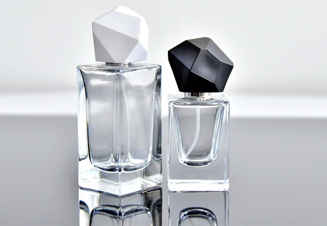 Black Cap Perfume Bottle
