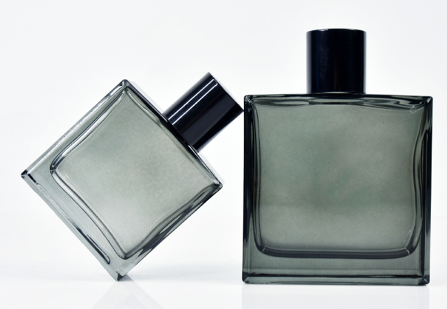 Black Semi-transparent Perfume Spray Bottle